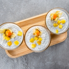 Chia seeds with natural yogurt and mango (1pc/190 gr) - 1